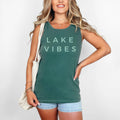 Lake Vibes Garment Dyed Tank Top