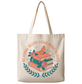 Reading Helps Your Mind Bloom - Canvas Tote Bag