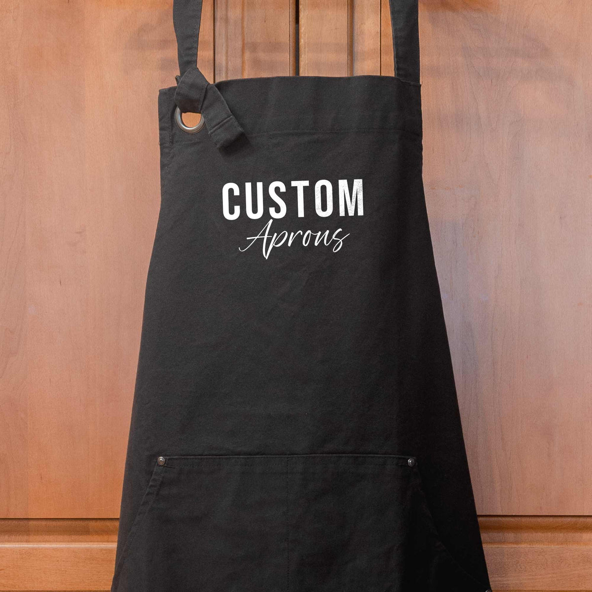Custom Heavy Canvas Apron with Your Text, Location or Logo
