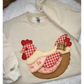 Patchwork Hen T-Shirt/ Sweatshirt