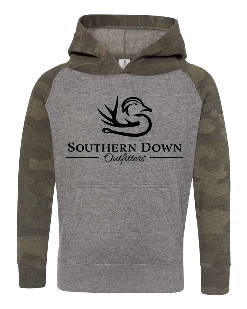 Hoodie - Toddler Camo Classic Logo