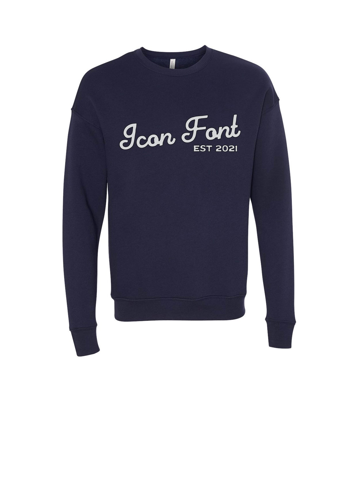 Custom Navy Crewneck Sweatshirt | 3945