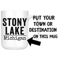 Your Destination Personalized 15oz Mug