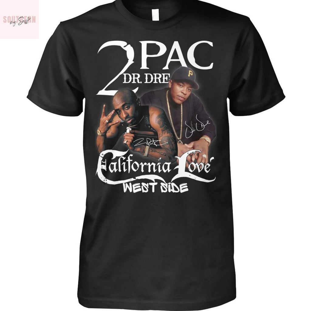 2Pac California Love West Side Signature Unisex T-Shirt