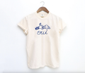 Embroidered Oui French Croissant Shirt
