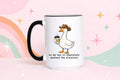 Funny Goose Coffee Mug Cute Animal Sarcastic Gift Mug