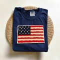Comfort Colors USA American Flag Shirt, Independence Day Tee