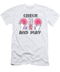 Naughty Breast Cancer Awareness Art For Women Light #4 T-Shirt