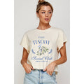 Tuscany Italy Vintage  Graphic Crop Top