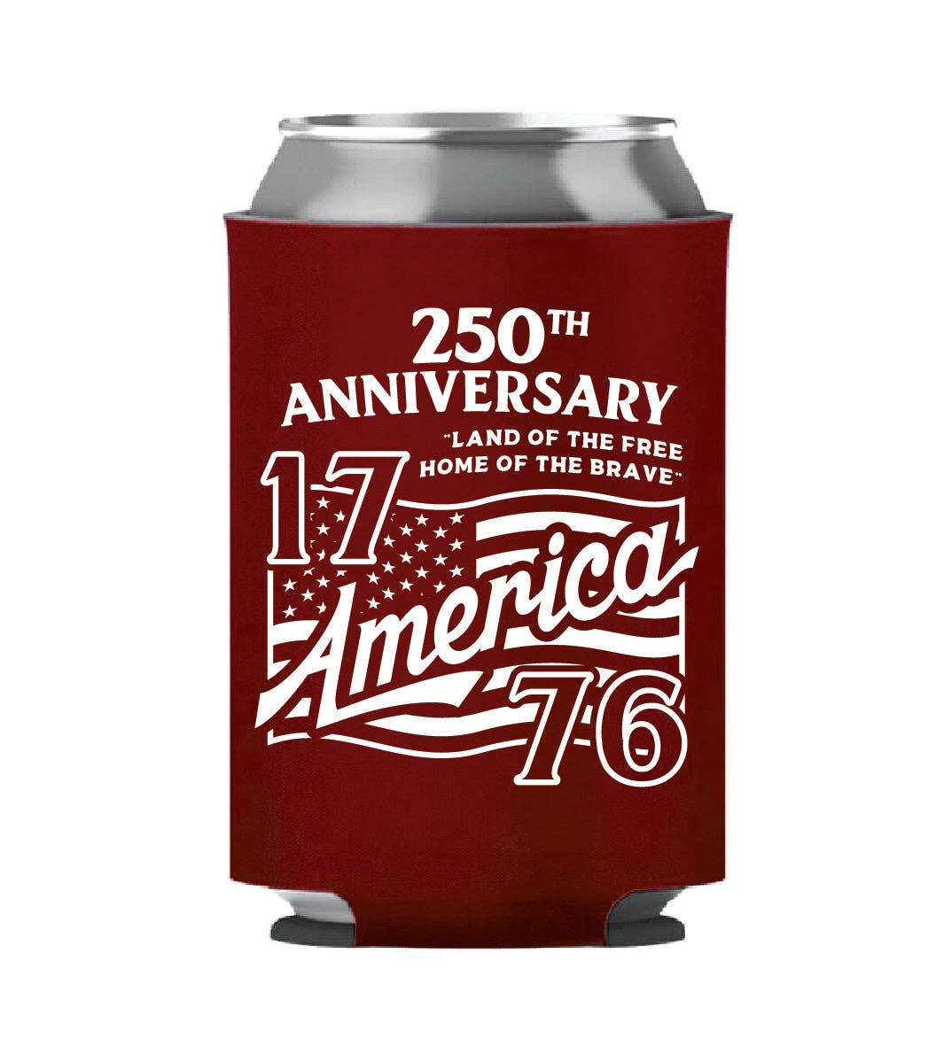 250th Anniversary Red Koozie - 4698