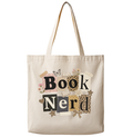 Book Nerd - Canvas Tote Bag