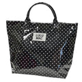LM-BG-1003 Tote Bag Black/White Dot
