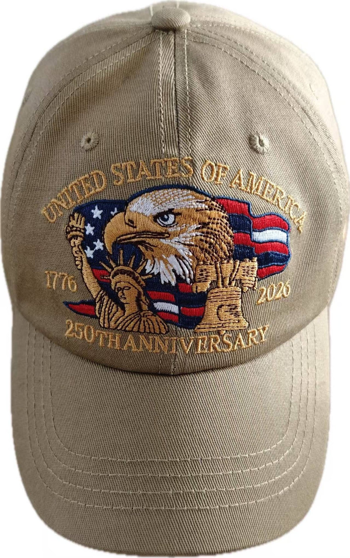 United States - 250th Anniversary Tan Hat - 4478