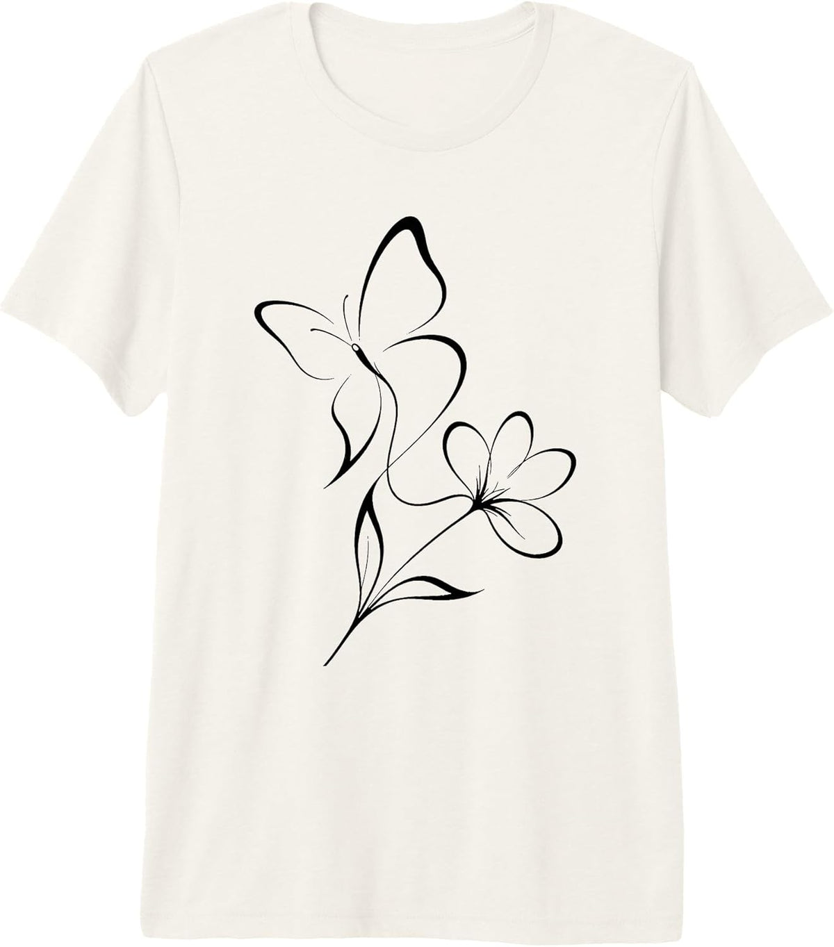 Floral Boho Line Art