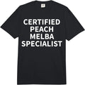 Cool Peach Melba Humor Quote Merch