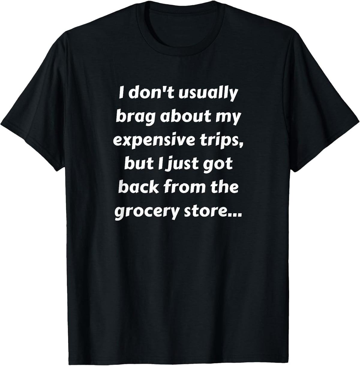 Funny Sarcastic Grocery Shopping Inflation Pun