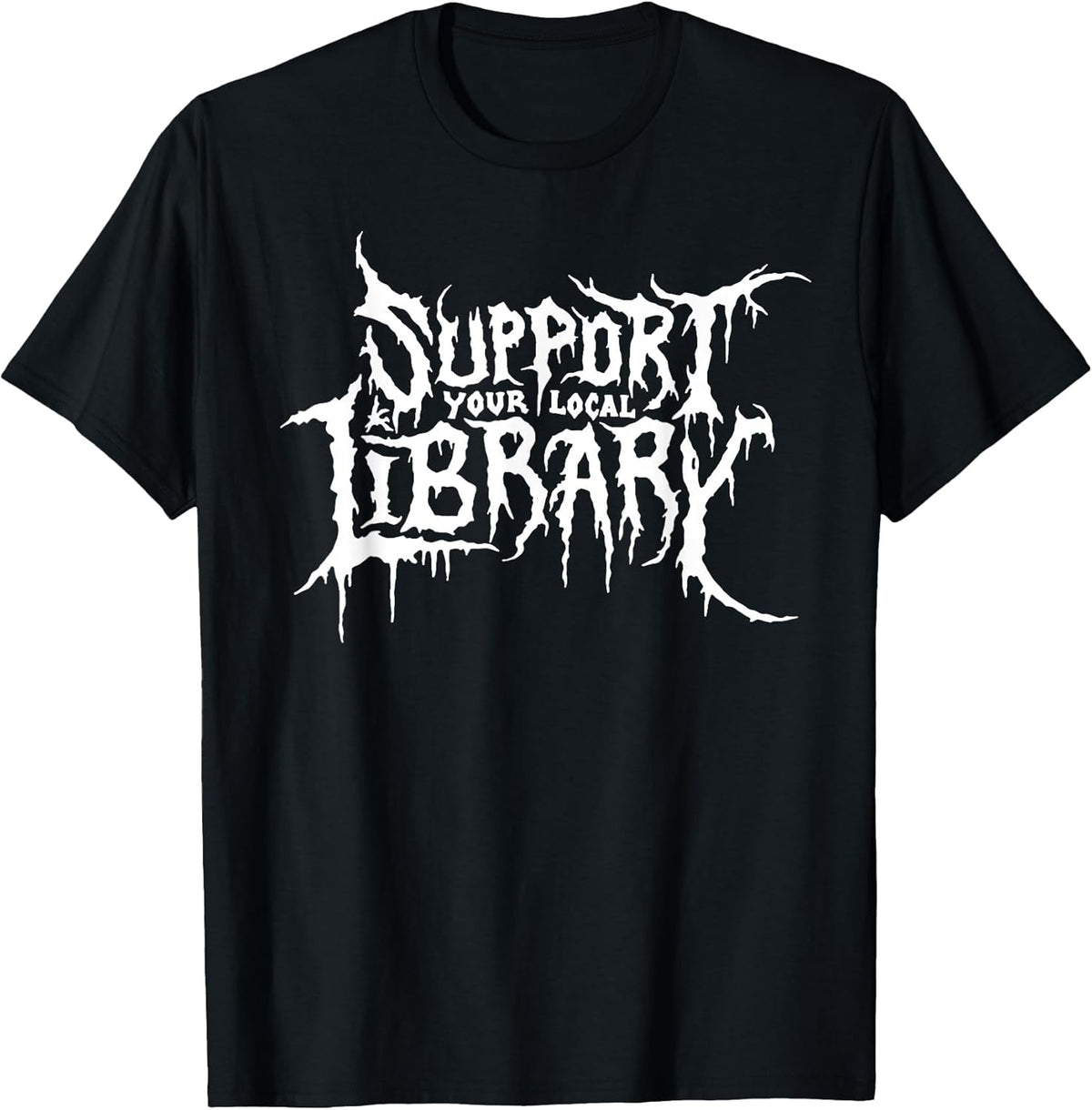 Scary Support Library Gothic Read Culture