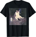Smoking Black Cat Funny Tees Co.