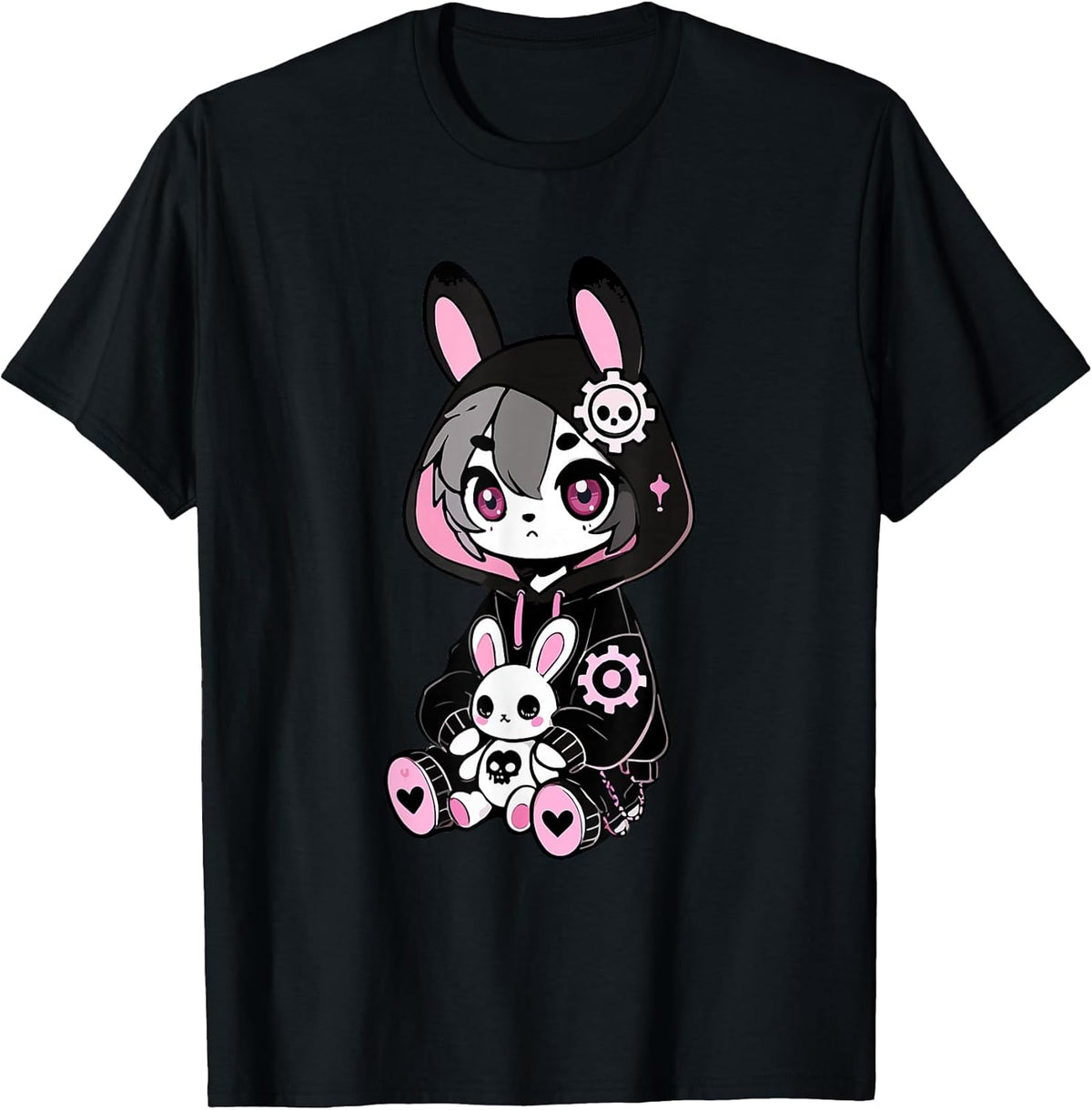 Kawaii Goth Bunny Anime Girl E-Girl Aesthetic Co.