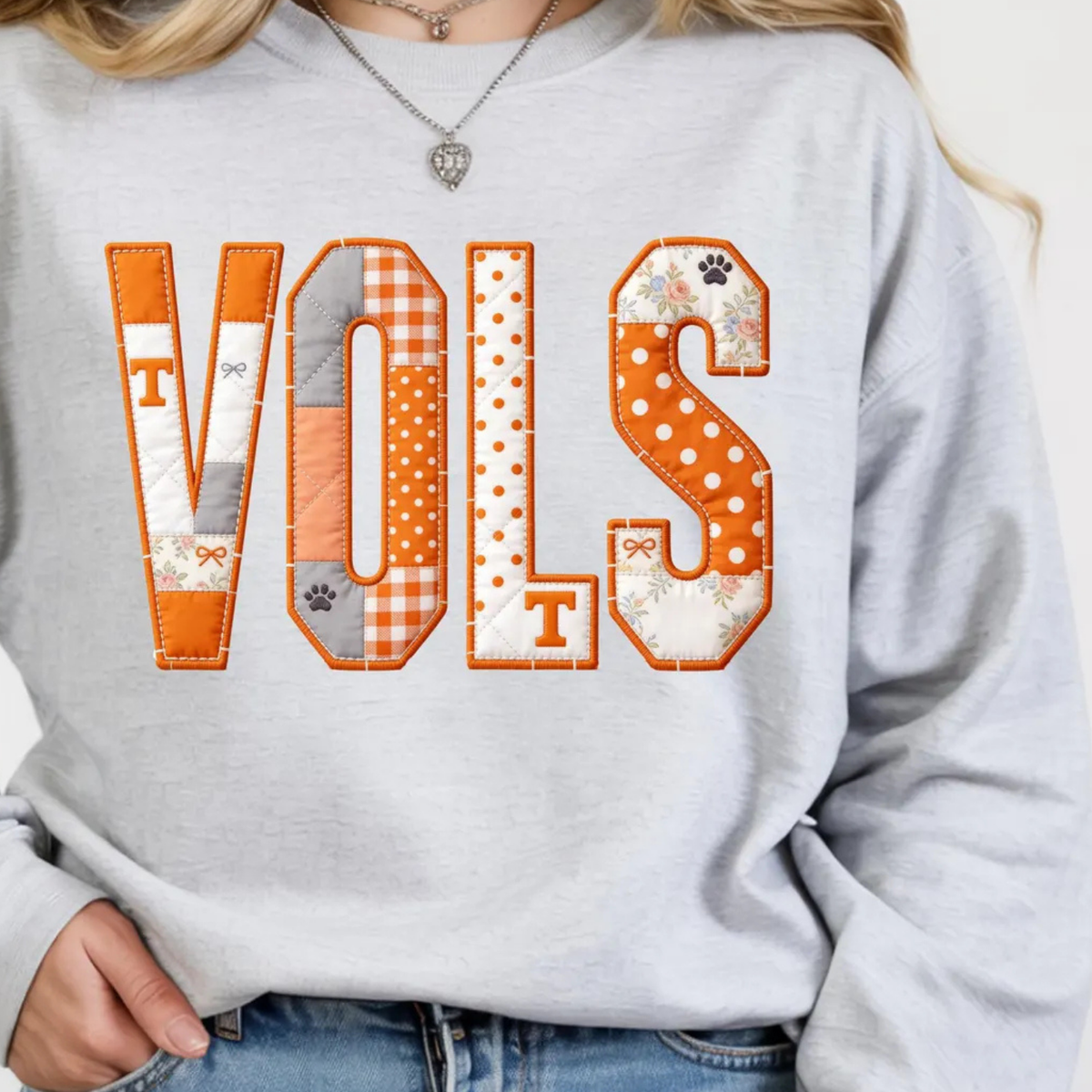 Patch Vols Tshirt or Sweatshirt