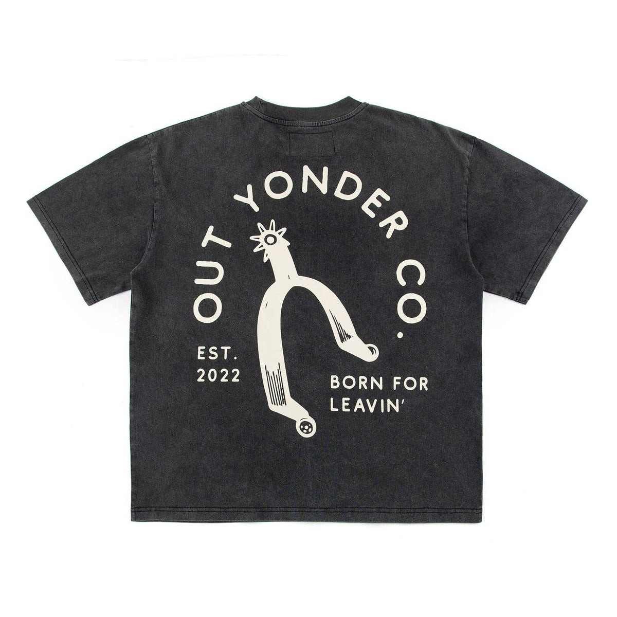 Spur Boxy Tee (Vintage Black)