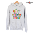 Jolliest Bunch of Hockey Moms Hooded Sweatshirt