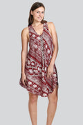 Elephants Print Tunic Dress (TH-896)