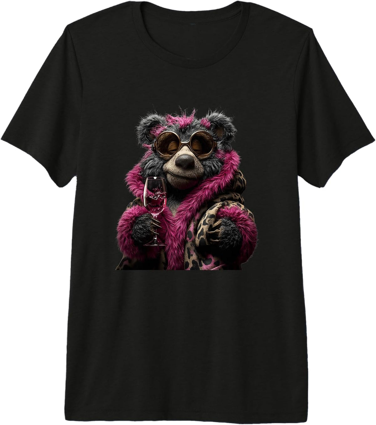 Whimsical Glam Creature Character Graphics Pink