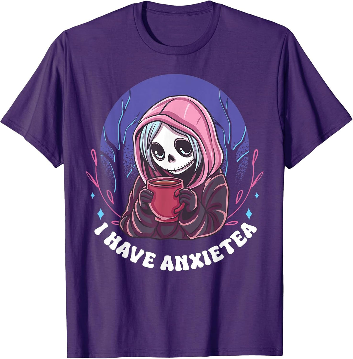Cute Funny Pastel Nu Goth Occult Anime Gothic Tee