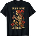 Just One More Row Knitting Knitters Merch