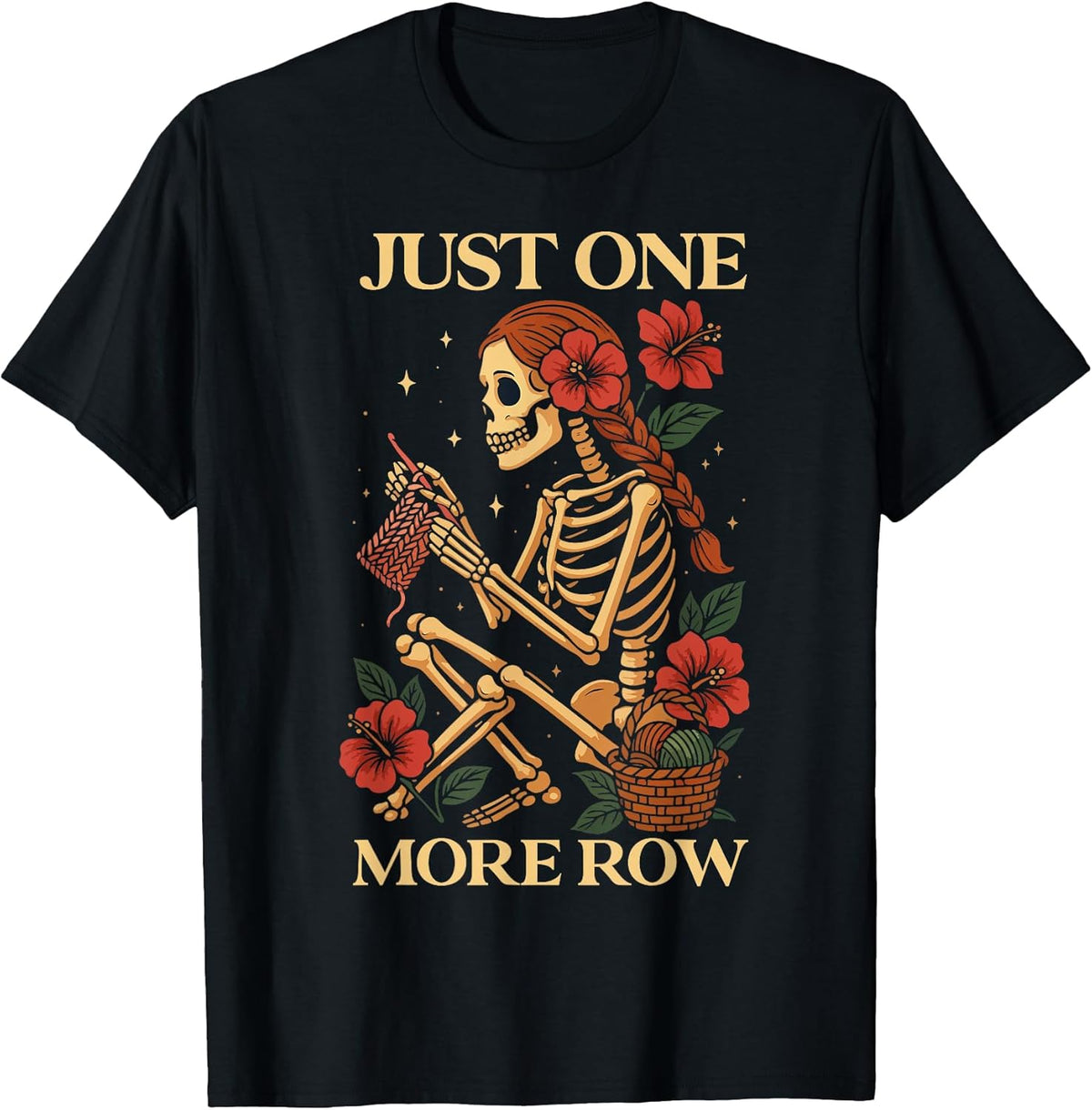Just One More Row Knitting Knitters Merch