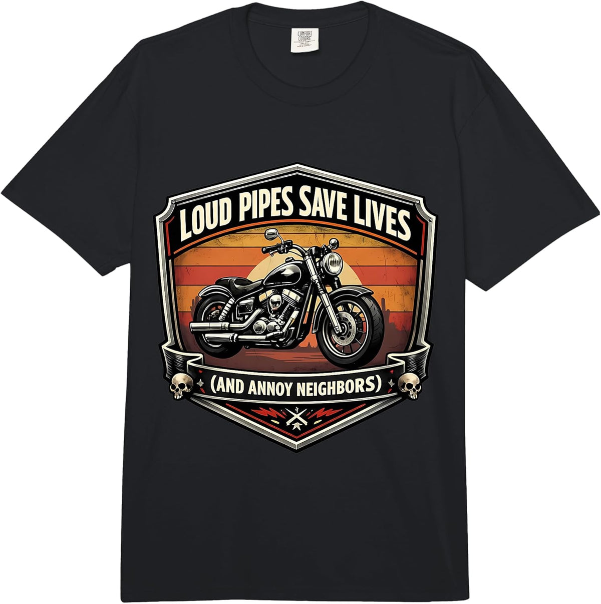Loud Pipes Save Lives Motorcycle Merch