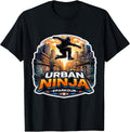 Urban Ninja Parkour Athlete Lover Teen Merch