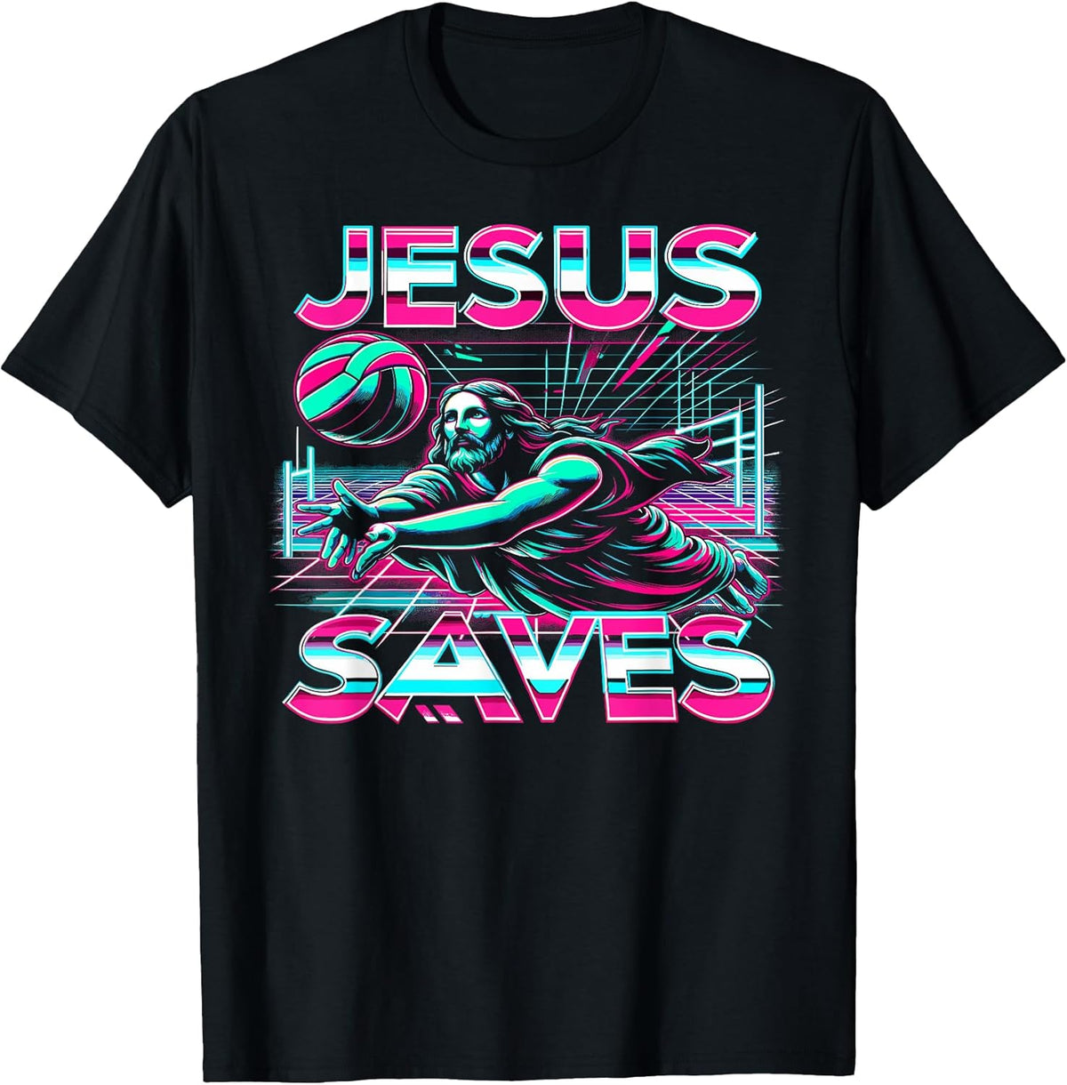 C.J.'s Religious Christian Volleyball Player