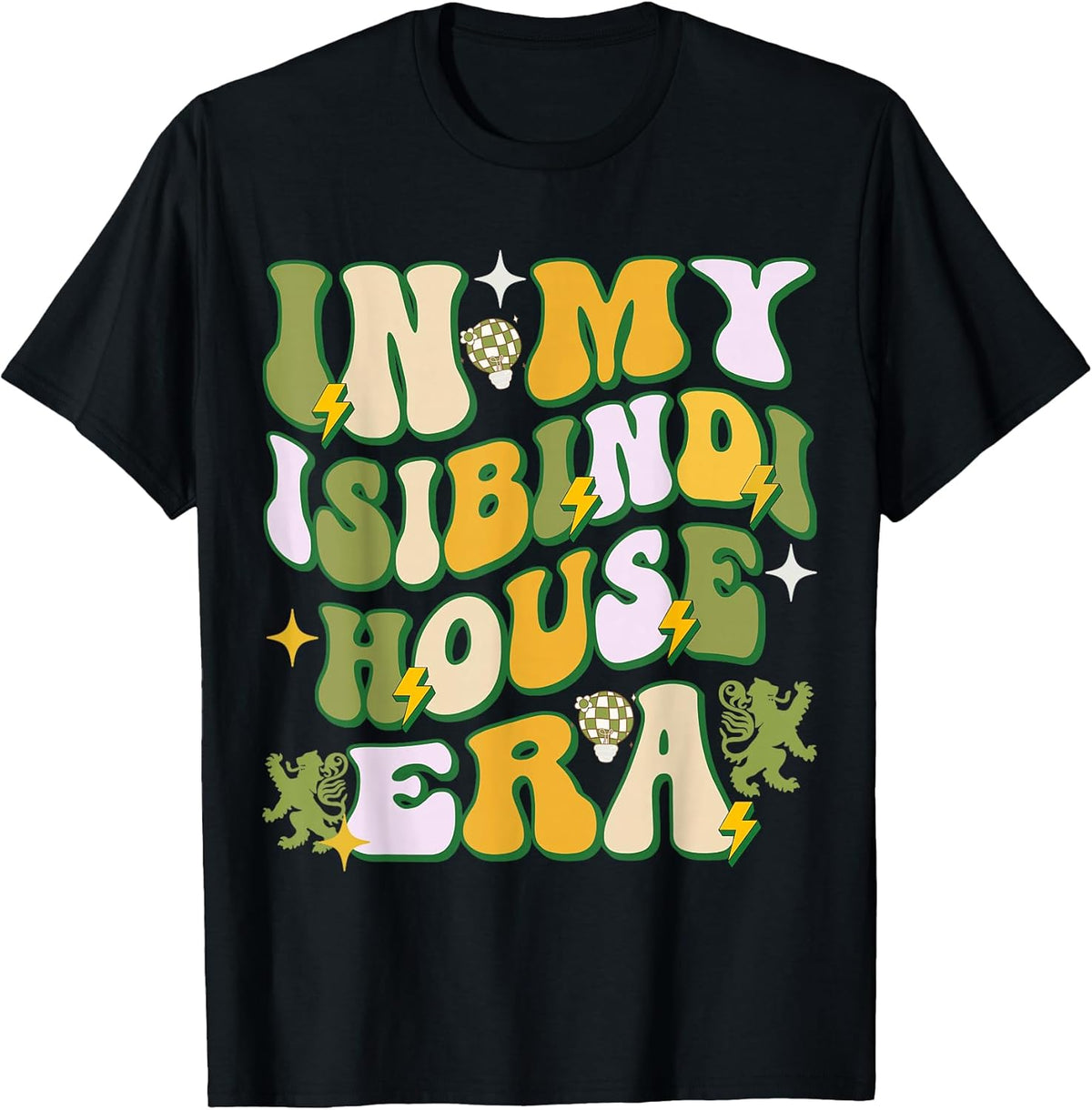 Green Retro Groovy ISIBINDI Lovers Cute Apparel