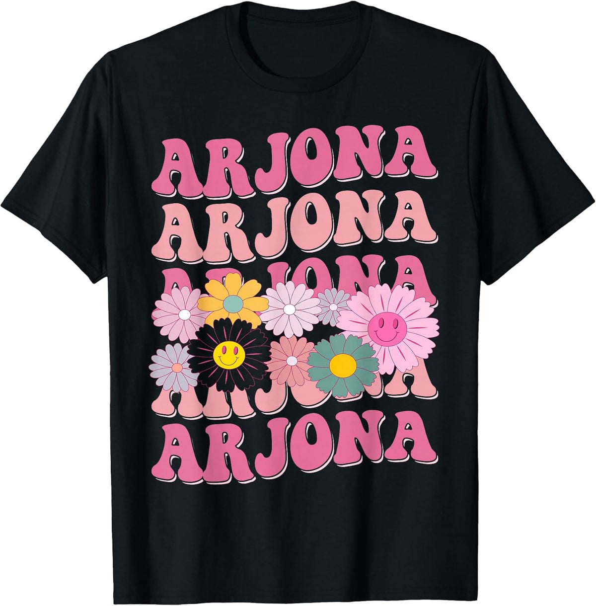 Girl Retro ARJONA First Name Personalized Apparel