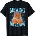 Funny Cat Lover Mewing Graphic Tees