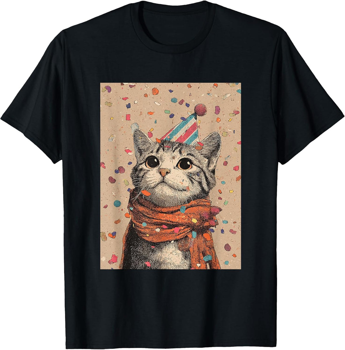 Cat Animal Birthday Party Hat Apparel