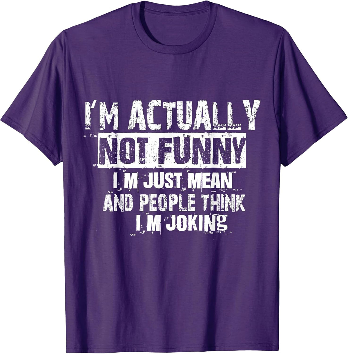 I'm Actually Not Funny