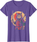 Japanese Cat Kawaii Anime Samurai