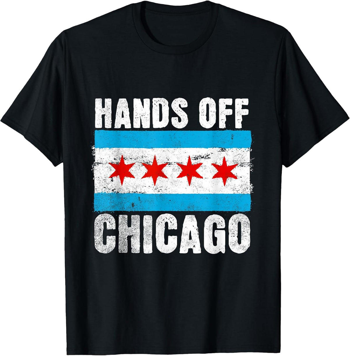 Hands Off Chicago Protest Merch