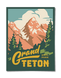 Grand Teton Overlook Poster