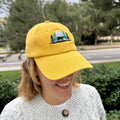 Mountain Forest Bear Hat Embroidered Nature Cap