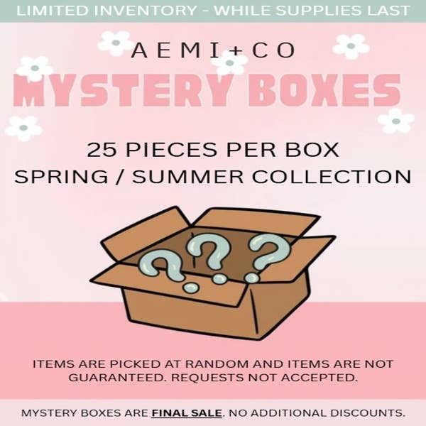 AEMI + CO Spring / Summer Mystery Box - 25 Pieces