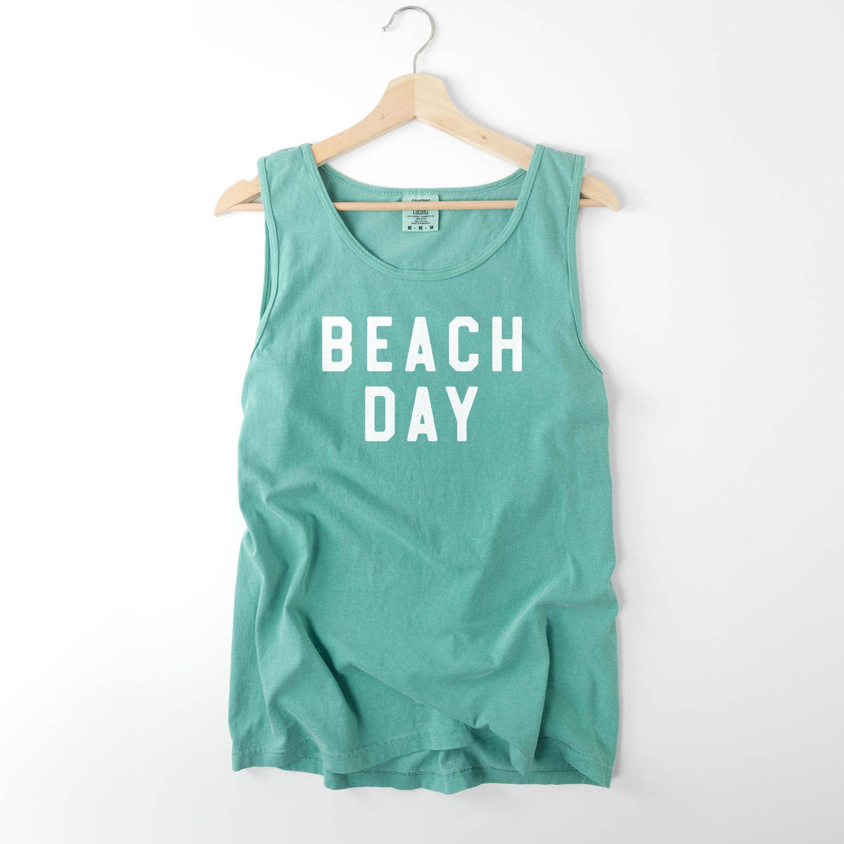 Beach Day Garment Dyed Comfort Colors Tank Top