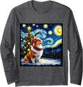 Short Legs Dog Van Gogh Christmas Apparel