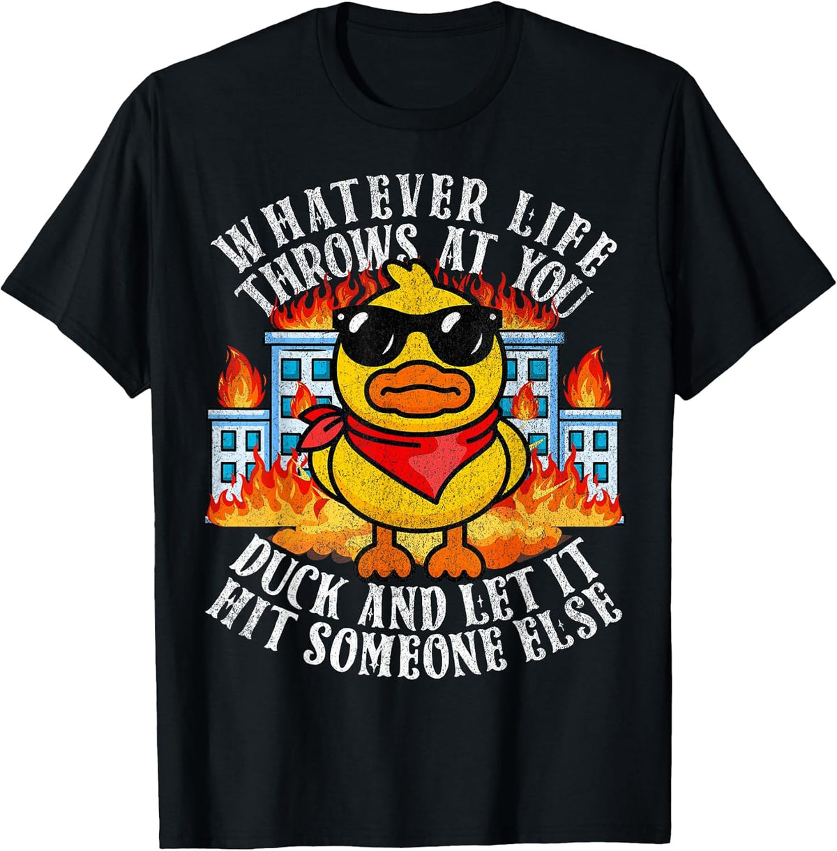 Funny Sarcastic Duck Shirts for Women Men and Kids