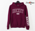 Custom Hockey Mom Hooded Sweatshirt – Personalized Name & Role