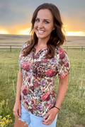 Wild Vintage Floral Top