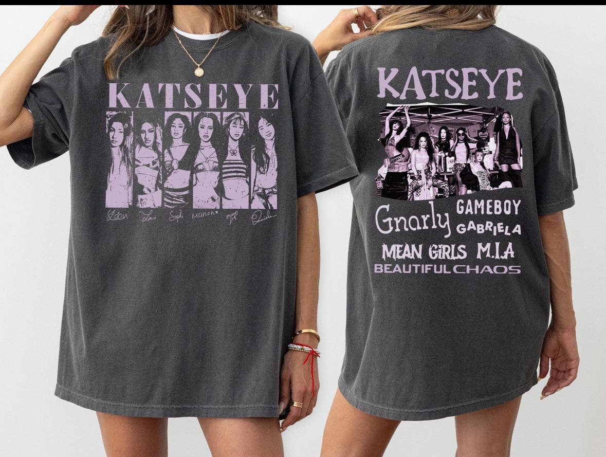 Katseye Kpop Music Fan Girls Birthday Shirt
